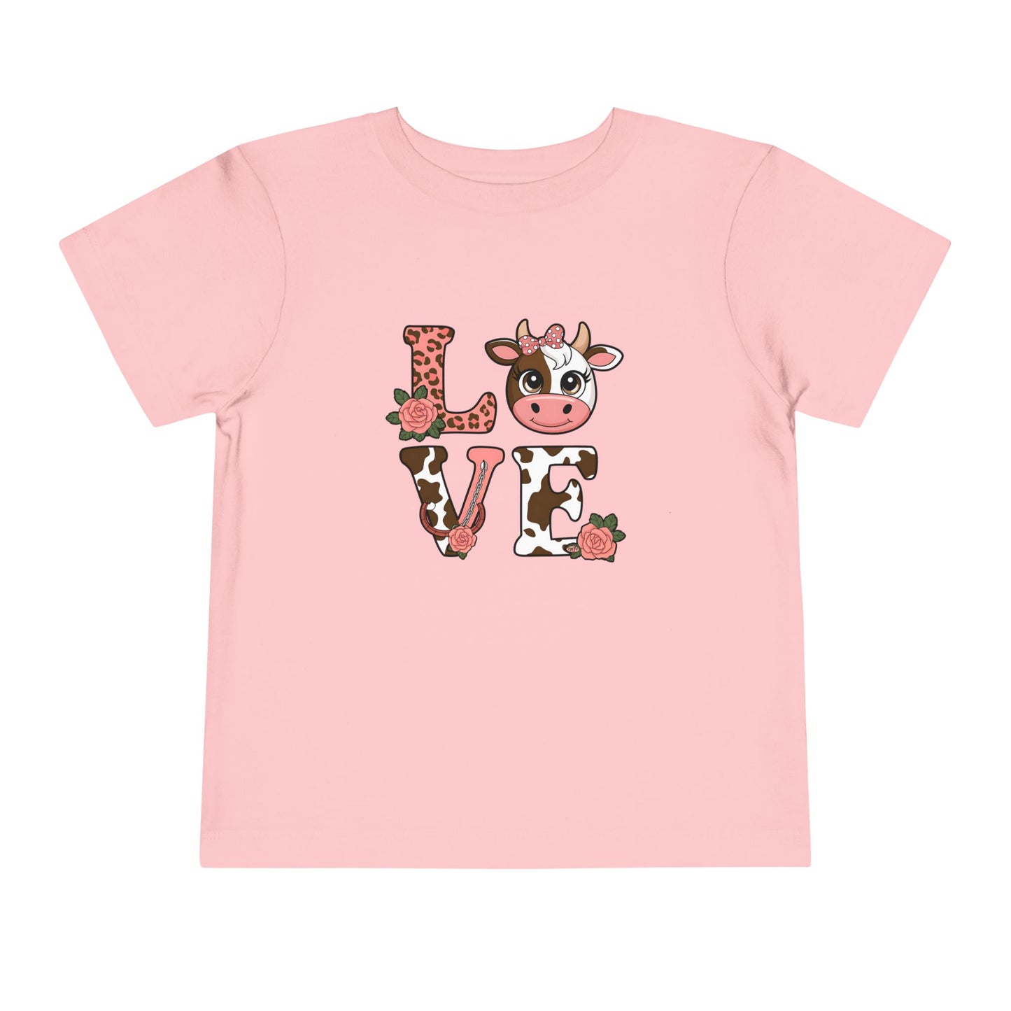 Toddler Cow Valentine Tee