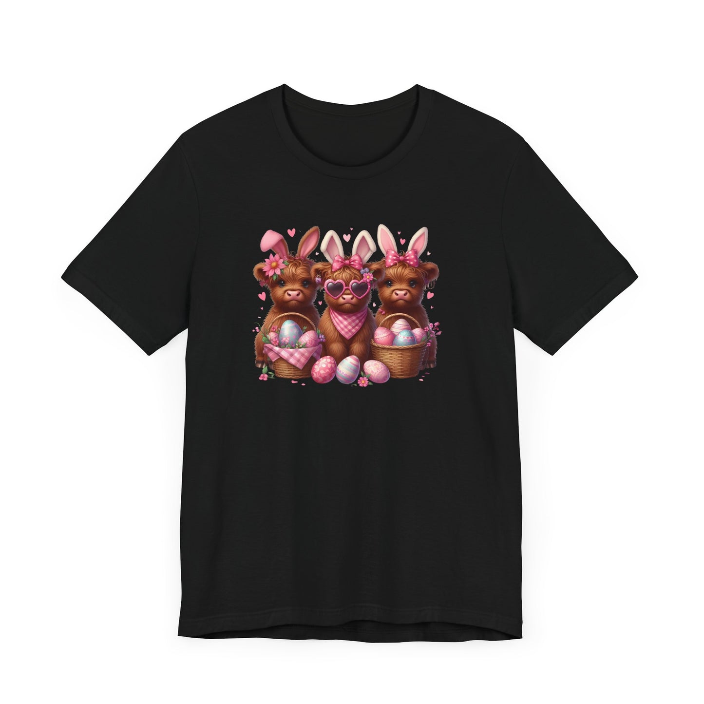 Easter Bunny Cow Unisex Tee