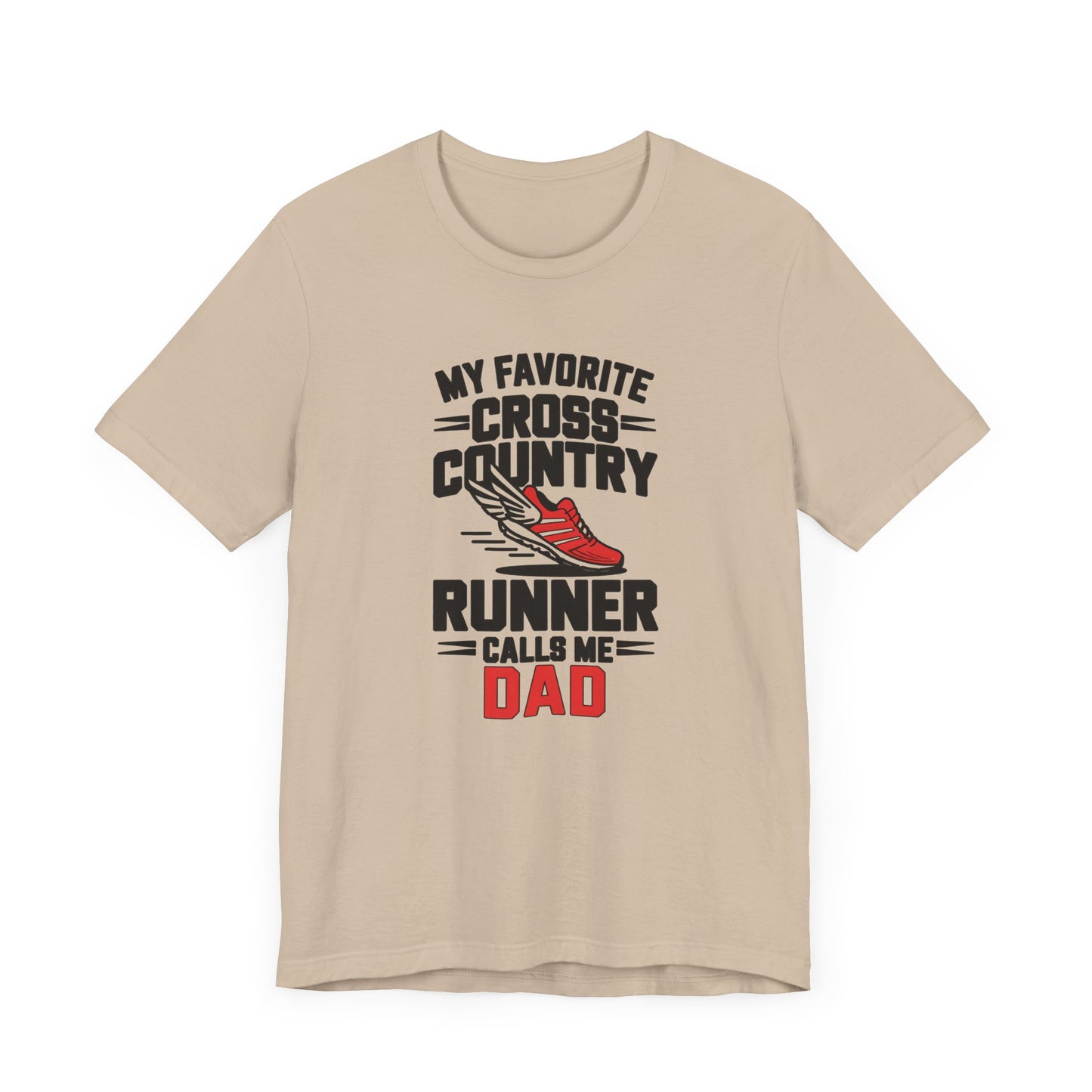 Track and Field Dad Unisex Tee - Sports Dad Shirt, Athletic Father T-Shirt, Running Dad Gift, Cross Country Daddy Top, Fitness Dad Apparel