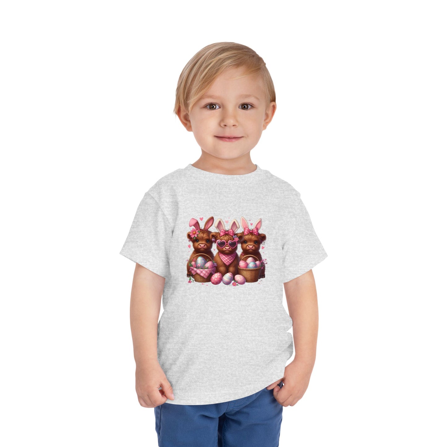 Toddler Easter Baby Cow Tee