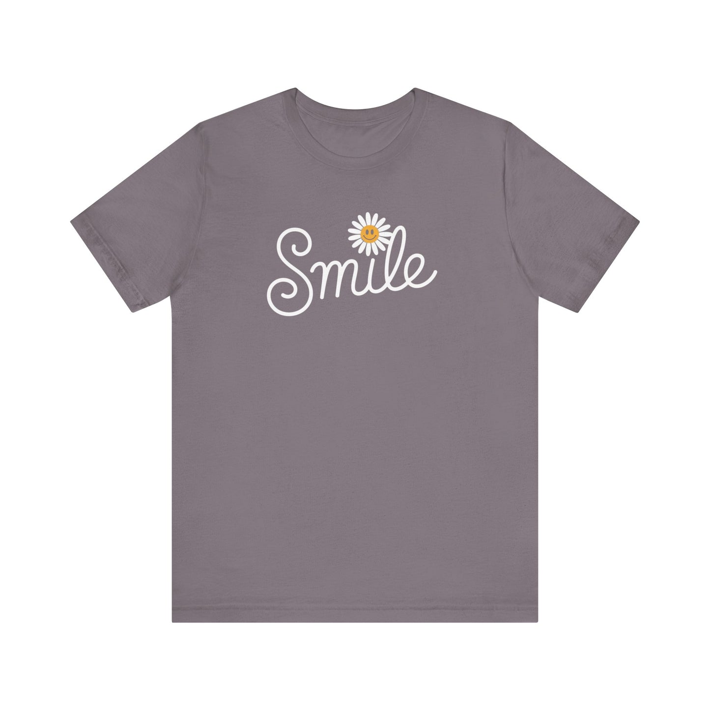 Smile Graphic Unisex Jersey Tee - Casual Comfort for All Occasions