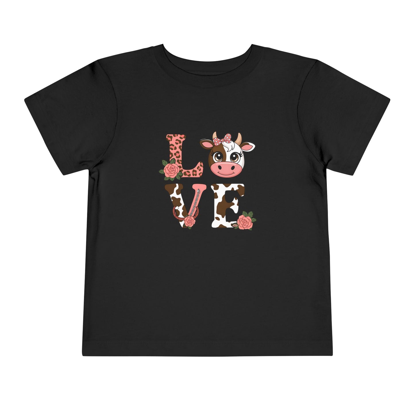 Toddler Cow Valentine Tee