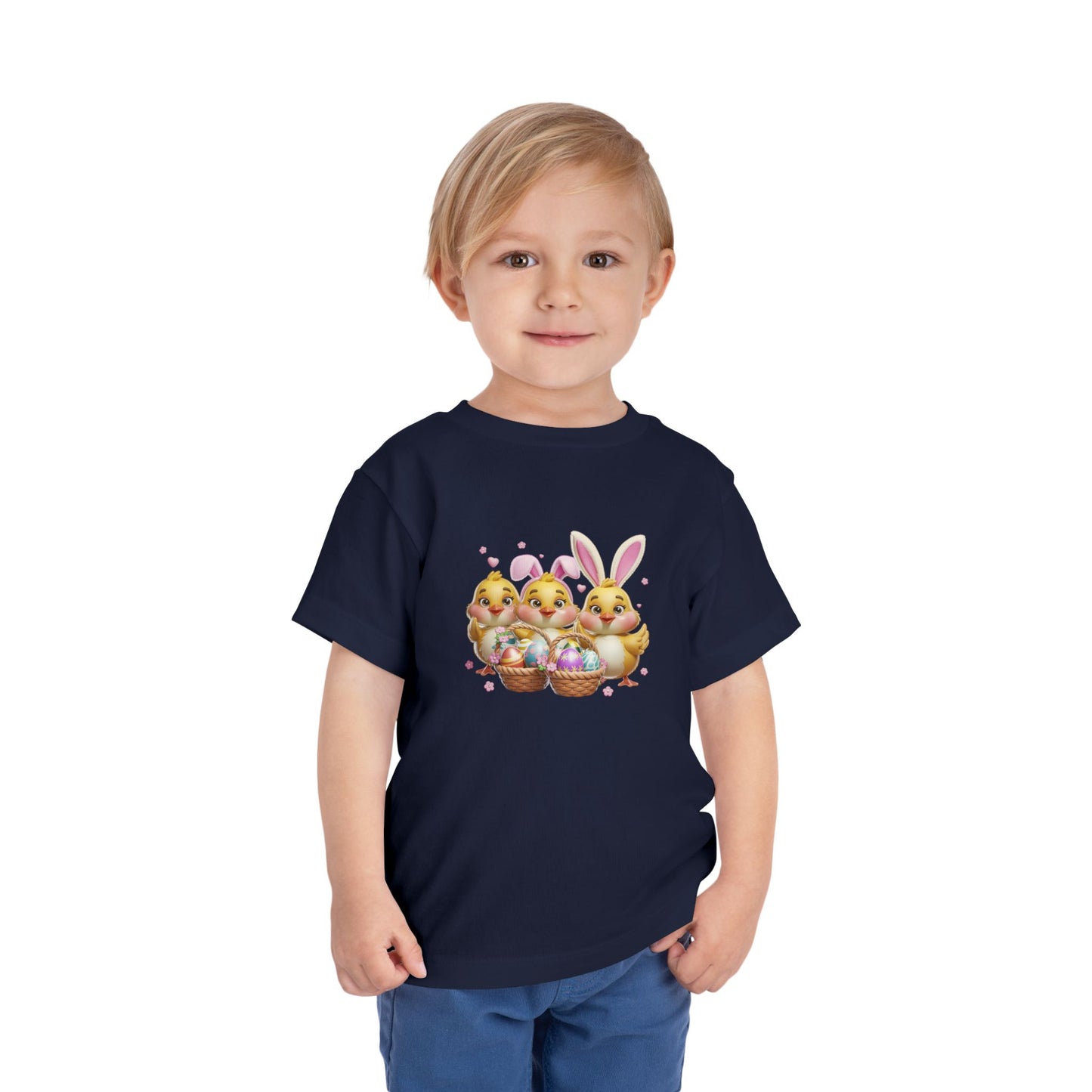 Toddler 3D Easter Chicks Tee