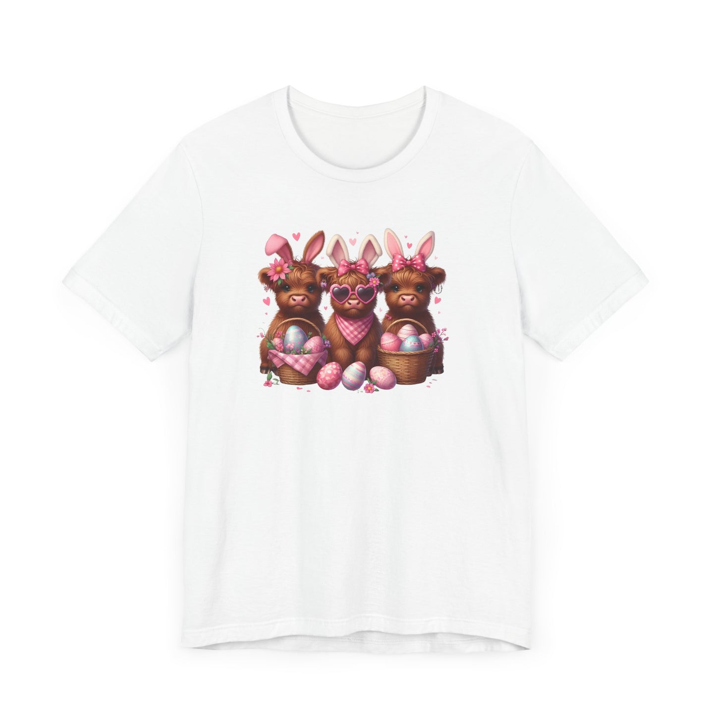 Easter Bunny Cow Unisex Tee