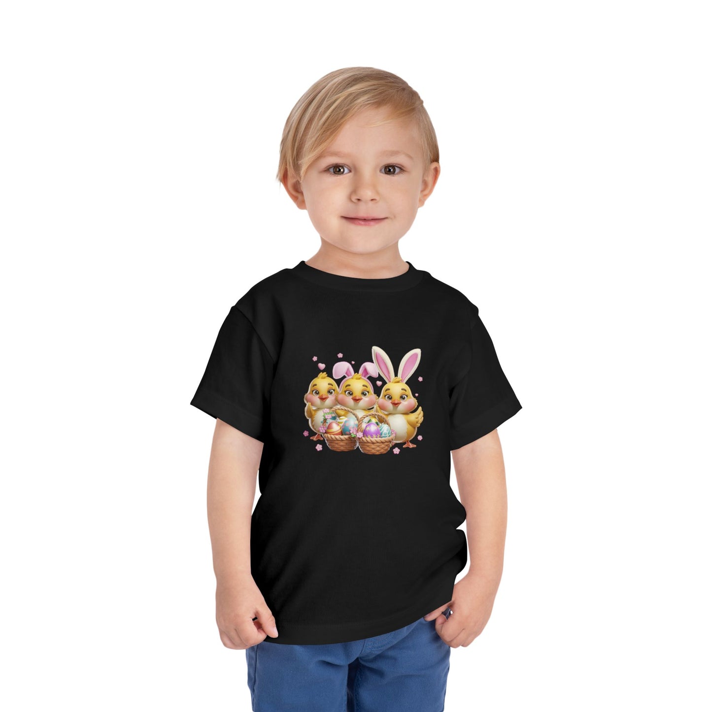 Toddler 3D Easter Chicks Tee