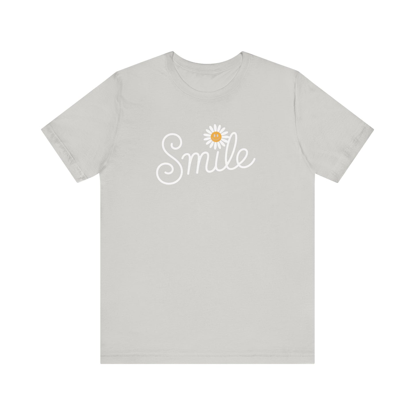Smile Graphic Unisex Jersey Tee - Casual Comfort for All Occasions