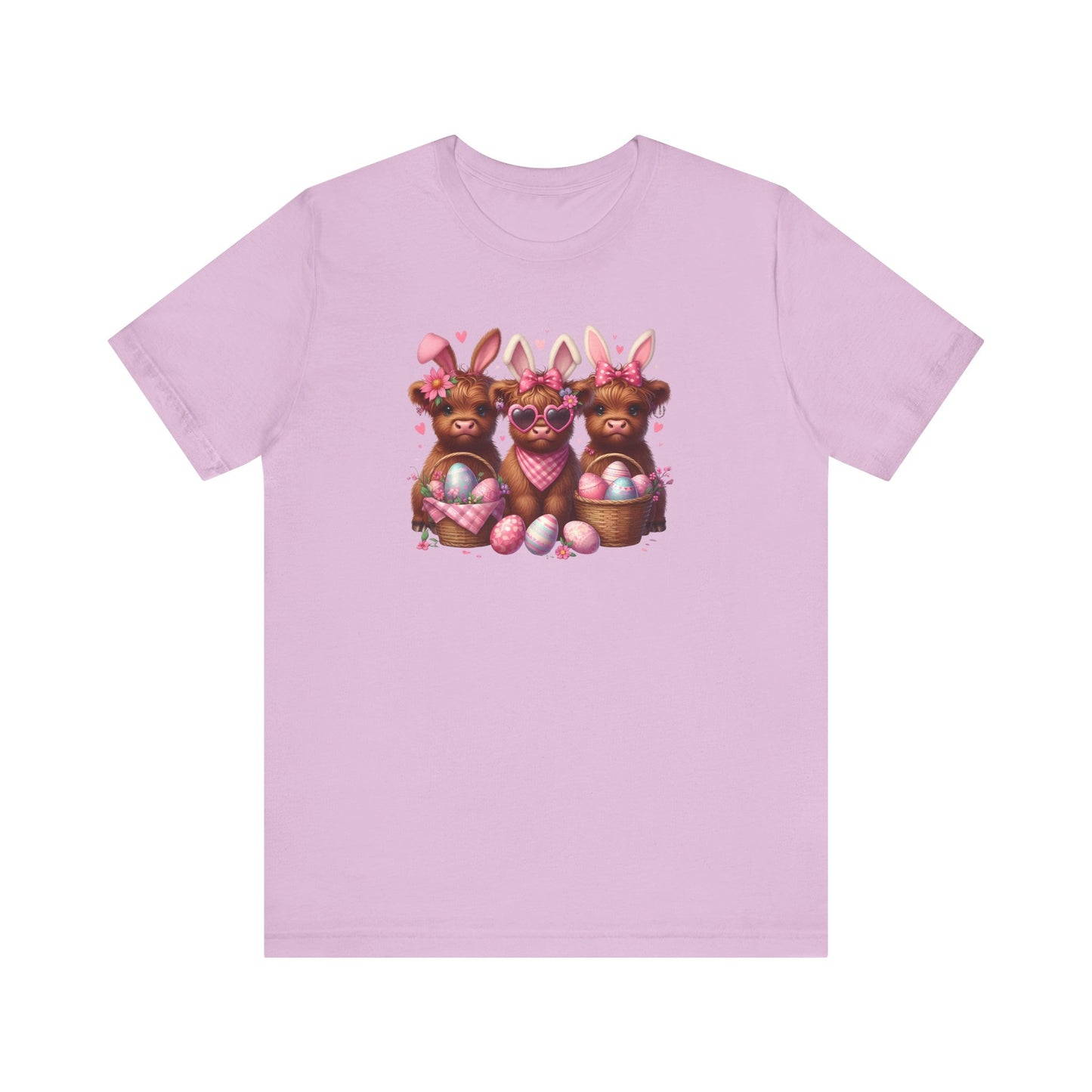 Easter Bunny Cow Unisex Tee