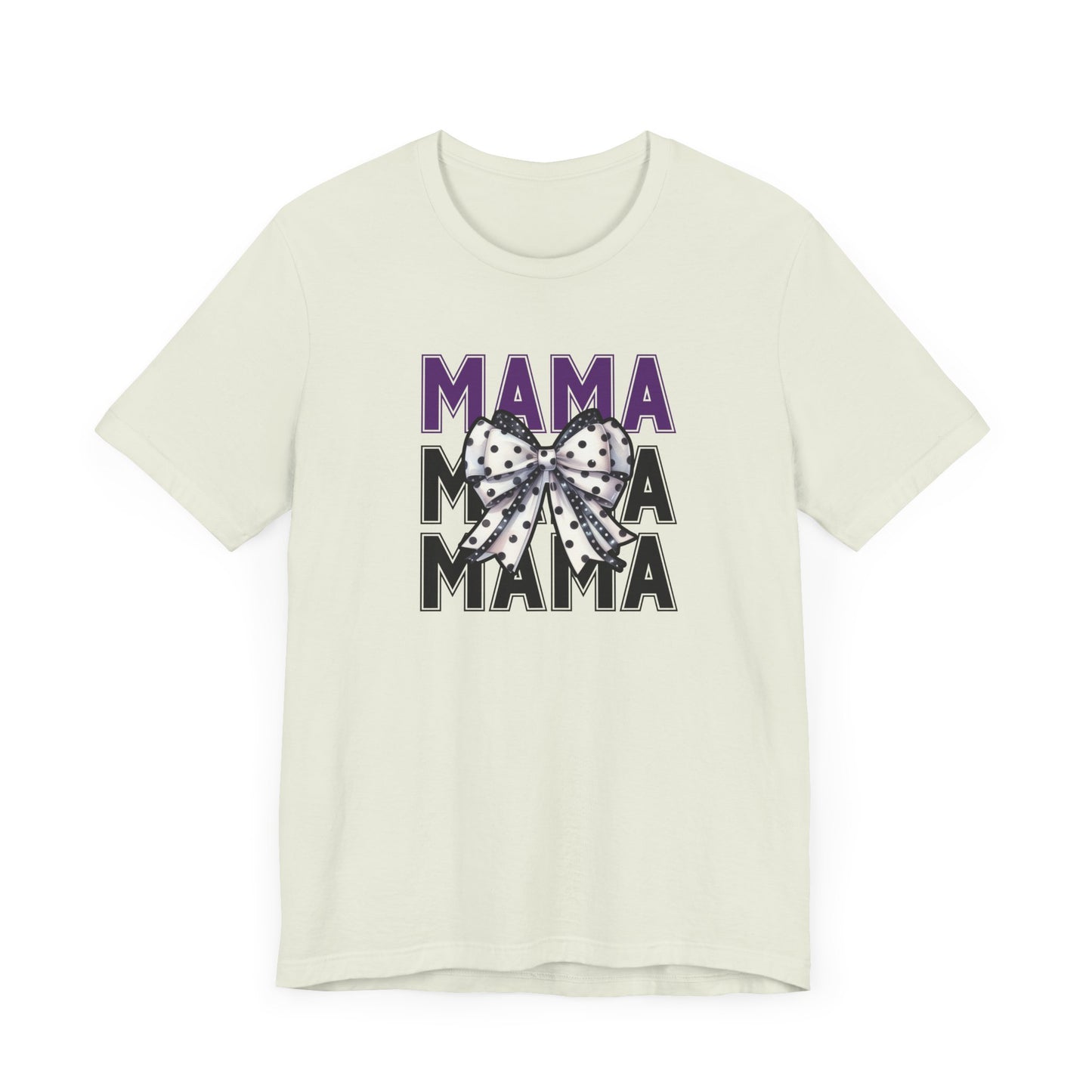 Mama Bow Graphic Tee - Perfect for Moms and Celebrations!