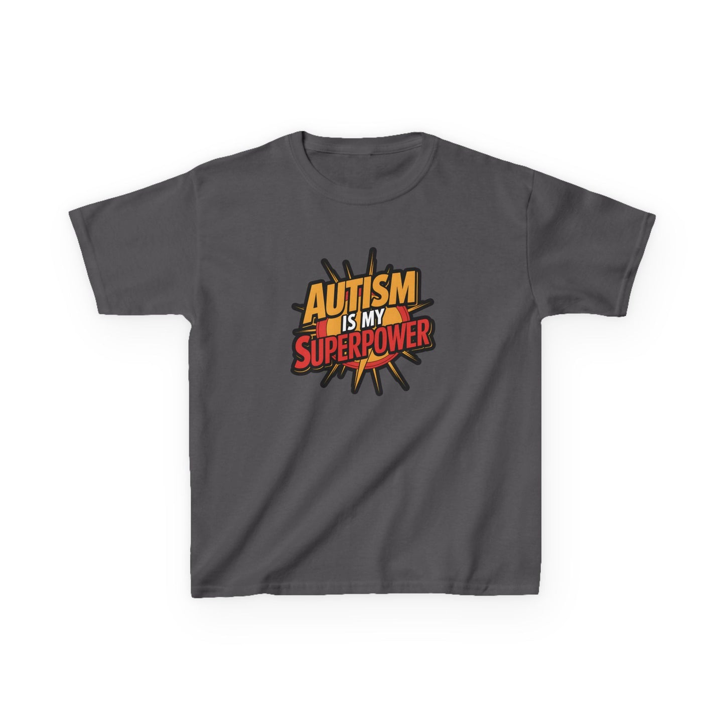 Autism Is My Superpower Kids Cotton Tee