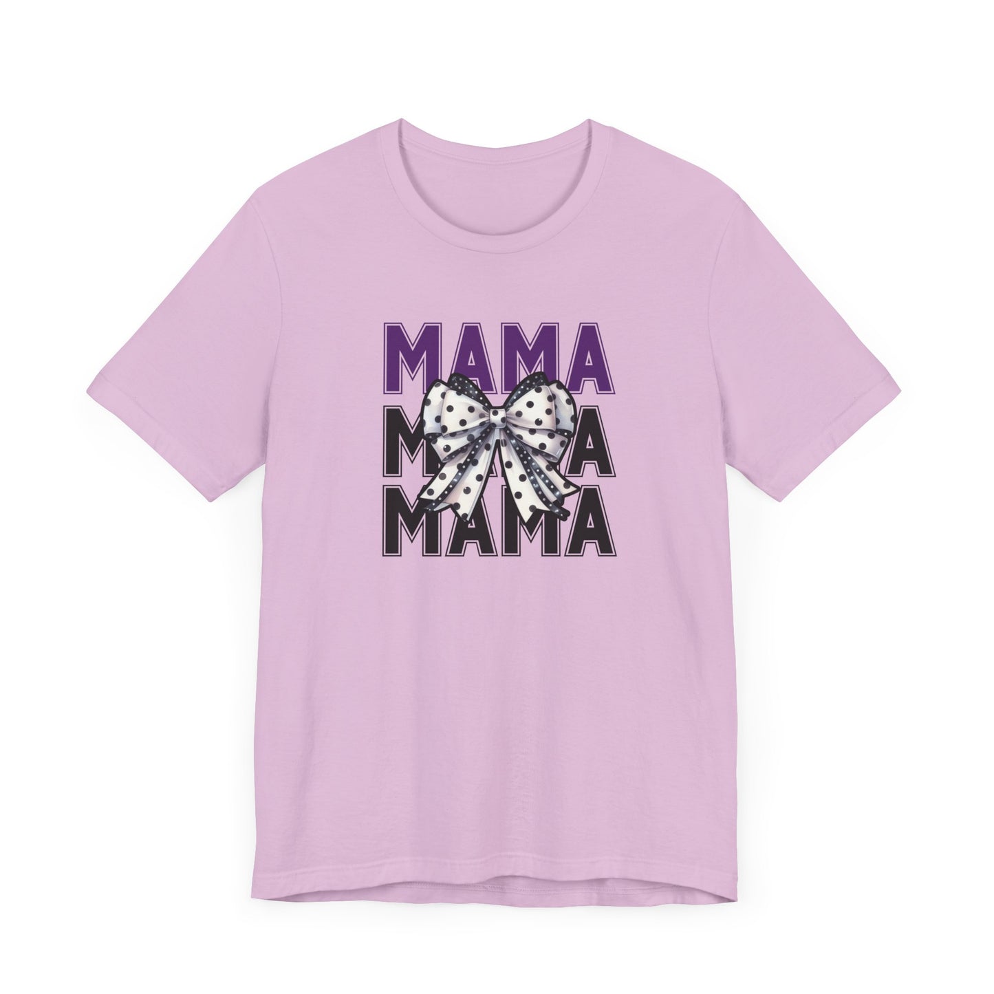 Mama Bow Graphic Tee - Perfect for Moms and Celebrations!