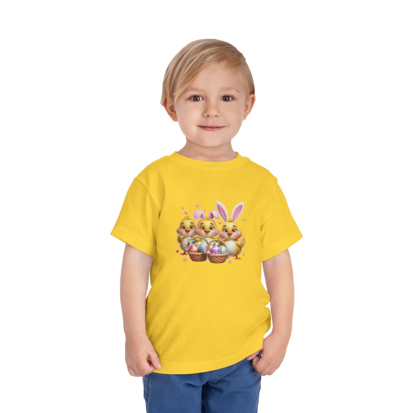 Toddler 3D Easter Chicks Tee