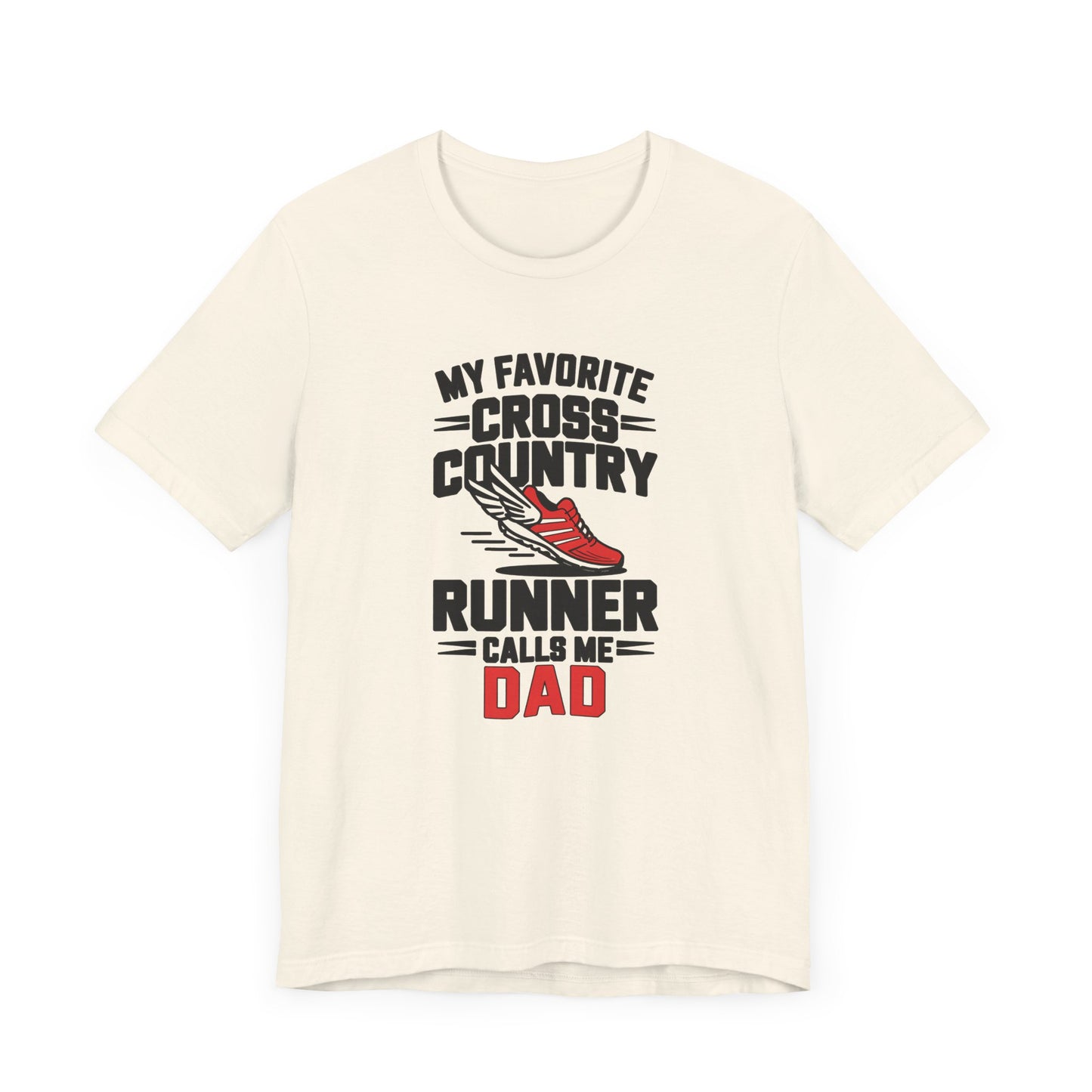Track and Field Dad Unisex Tee - Sports Dad Shirt, Athletic Father T-Shirt, Running Dad Gift, Cross Country Daddy Top, Fitness Dad Apparel