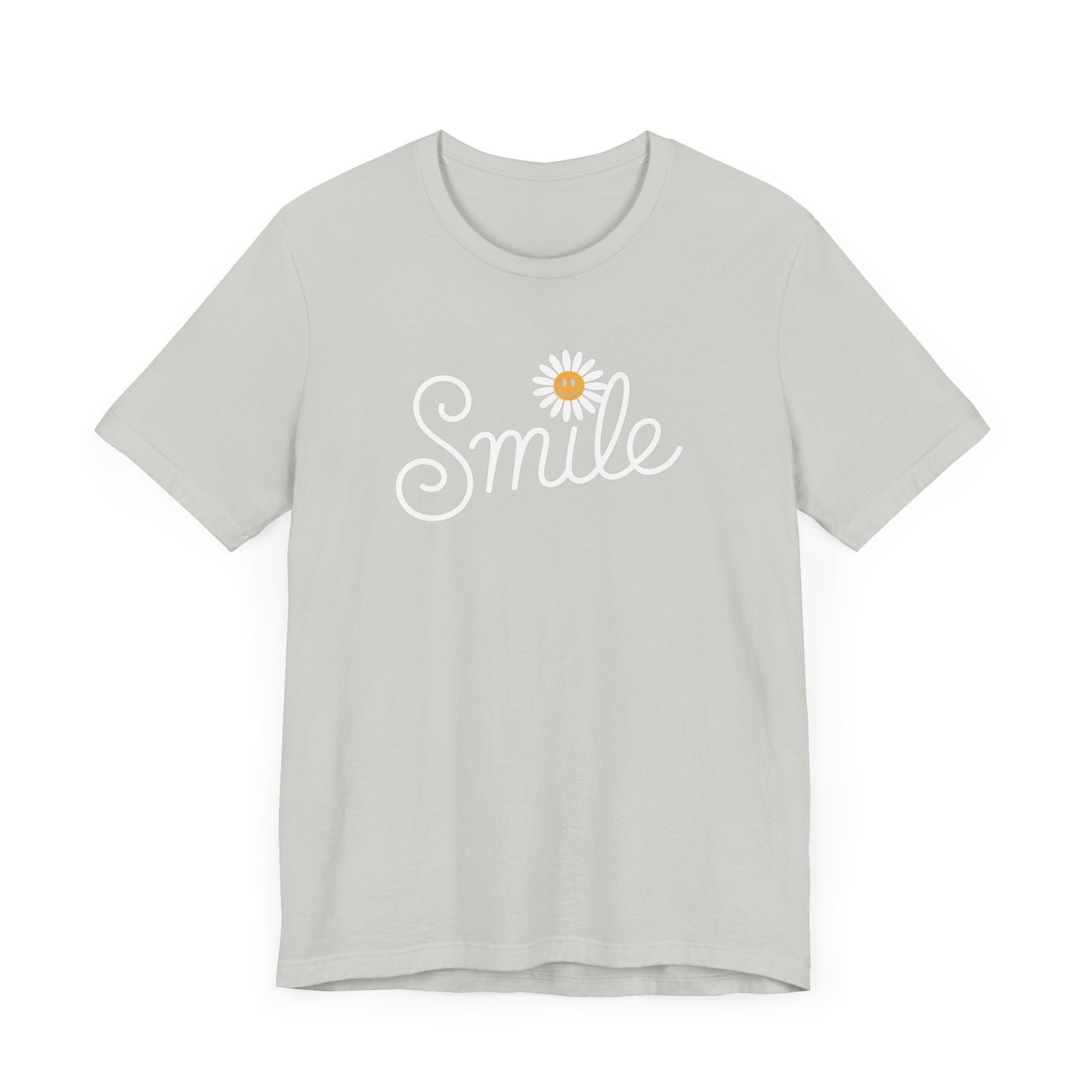 Smile Graphic Unisex Jersey Tee - Casual Comfort for All Occasions