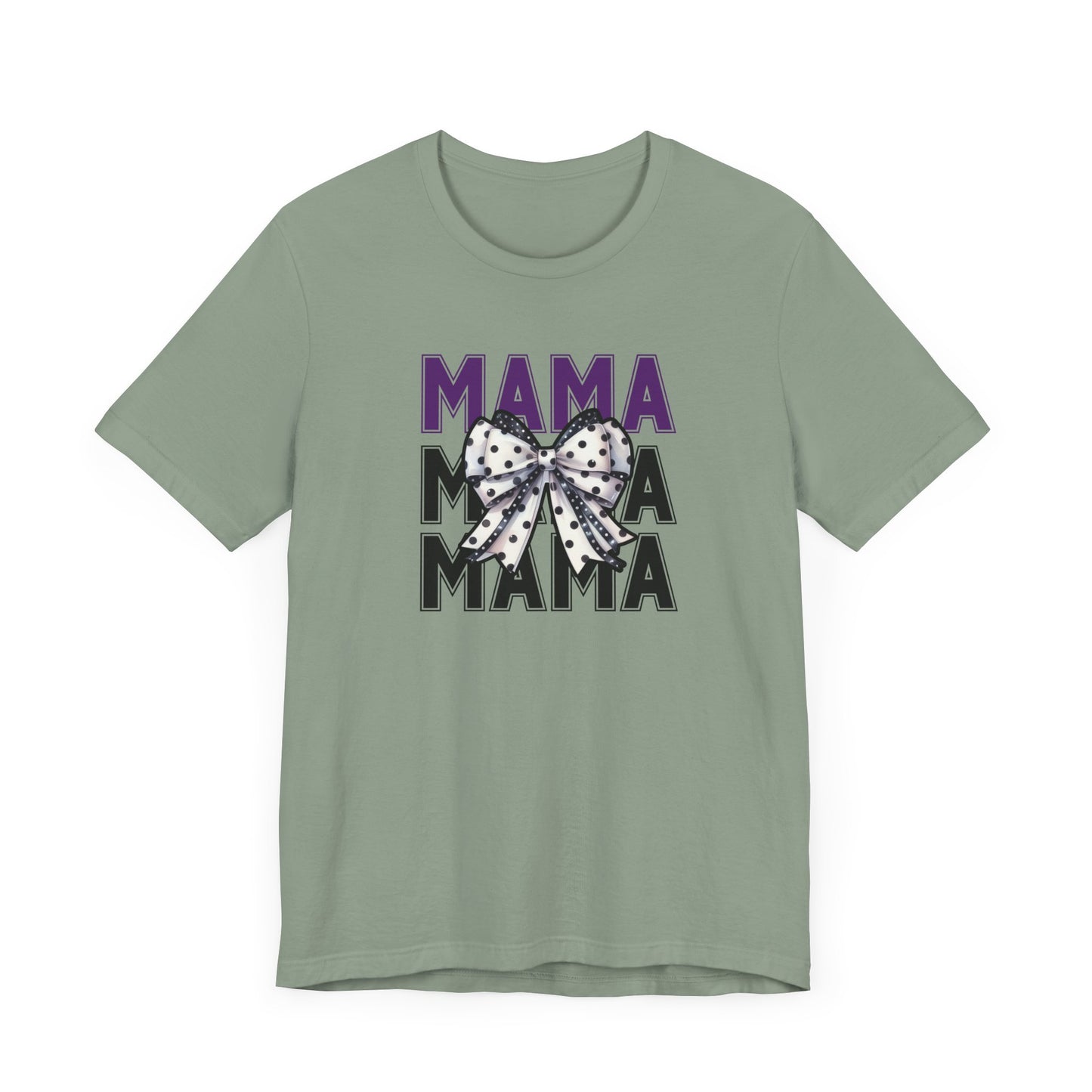 Mama Bow Graphic Tee - Perfect for Moms and Celebrations!