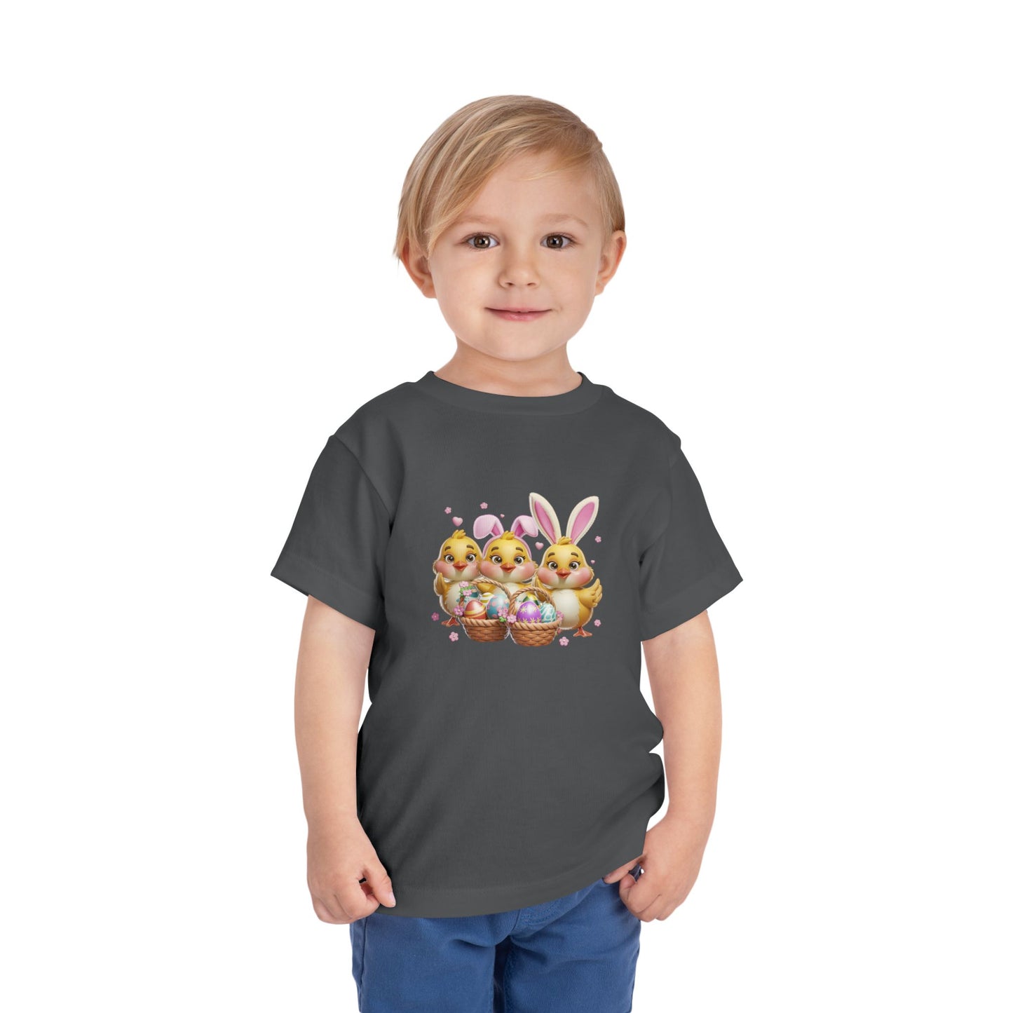 Toddler 3D Easter Chicks Tee