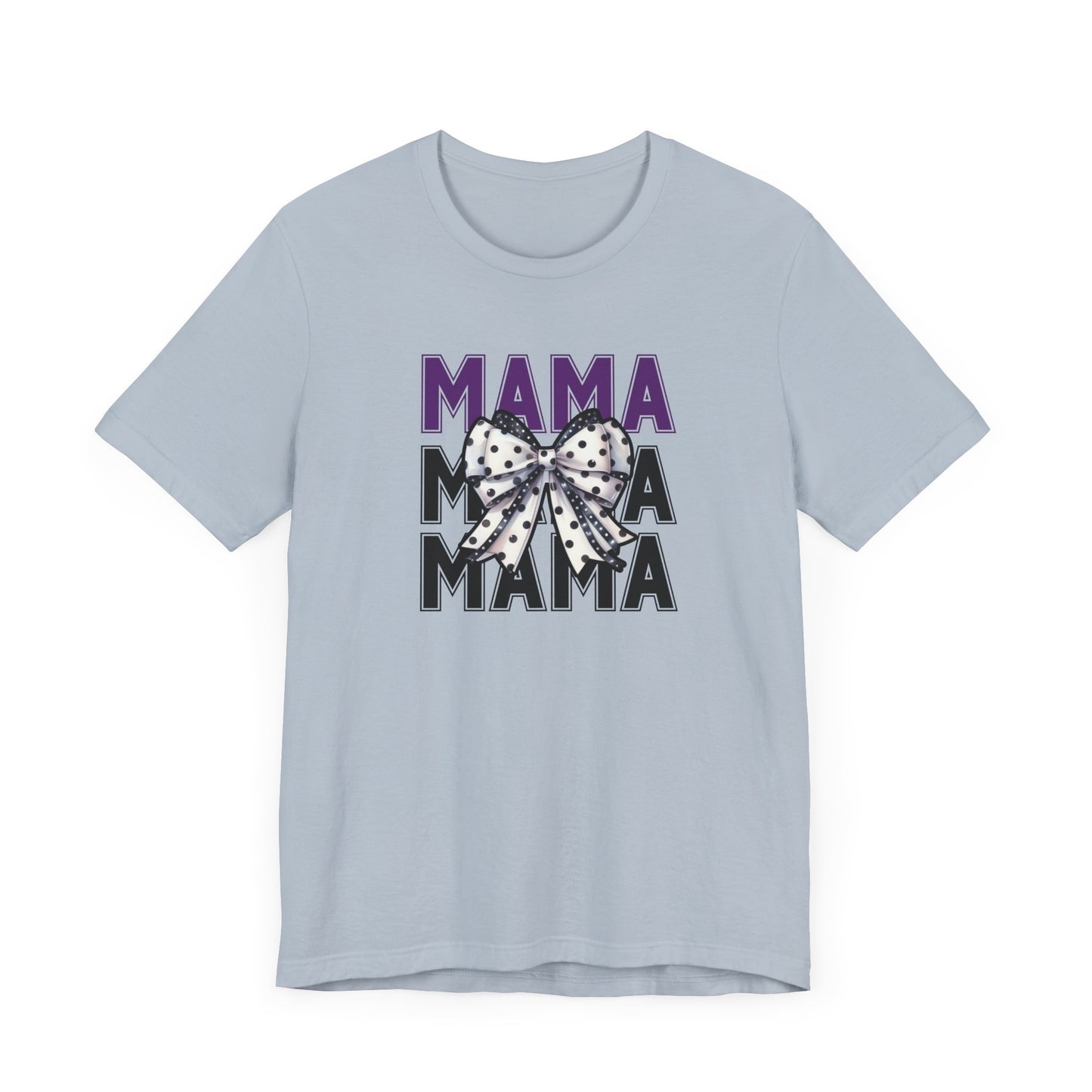 Mama Bow Graphic Tee - Perfect for Moms and Celebrations!