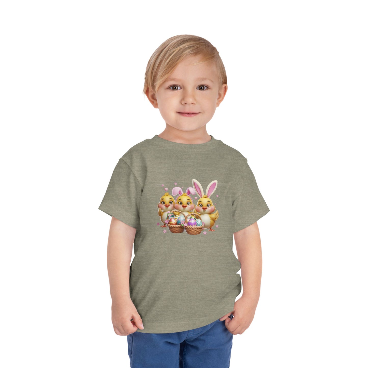 Toddler 3D Easter Chicks Tee