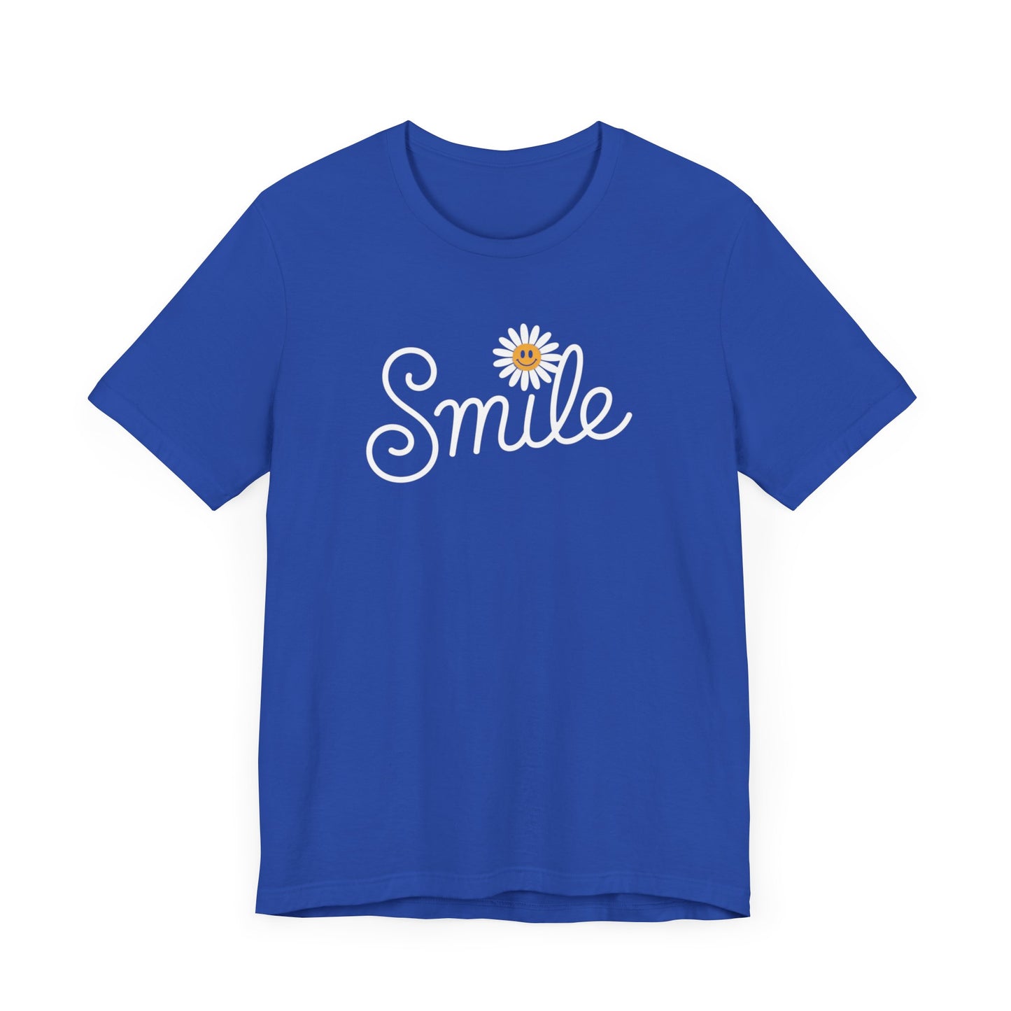 Smile Graphic Unisex Jersey Tee - Casual Comfort for All Occasions