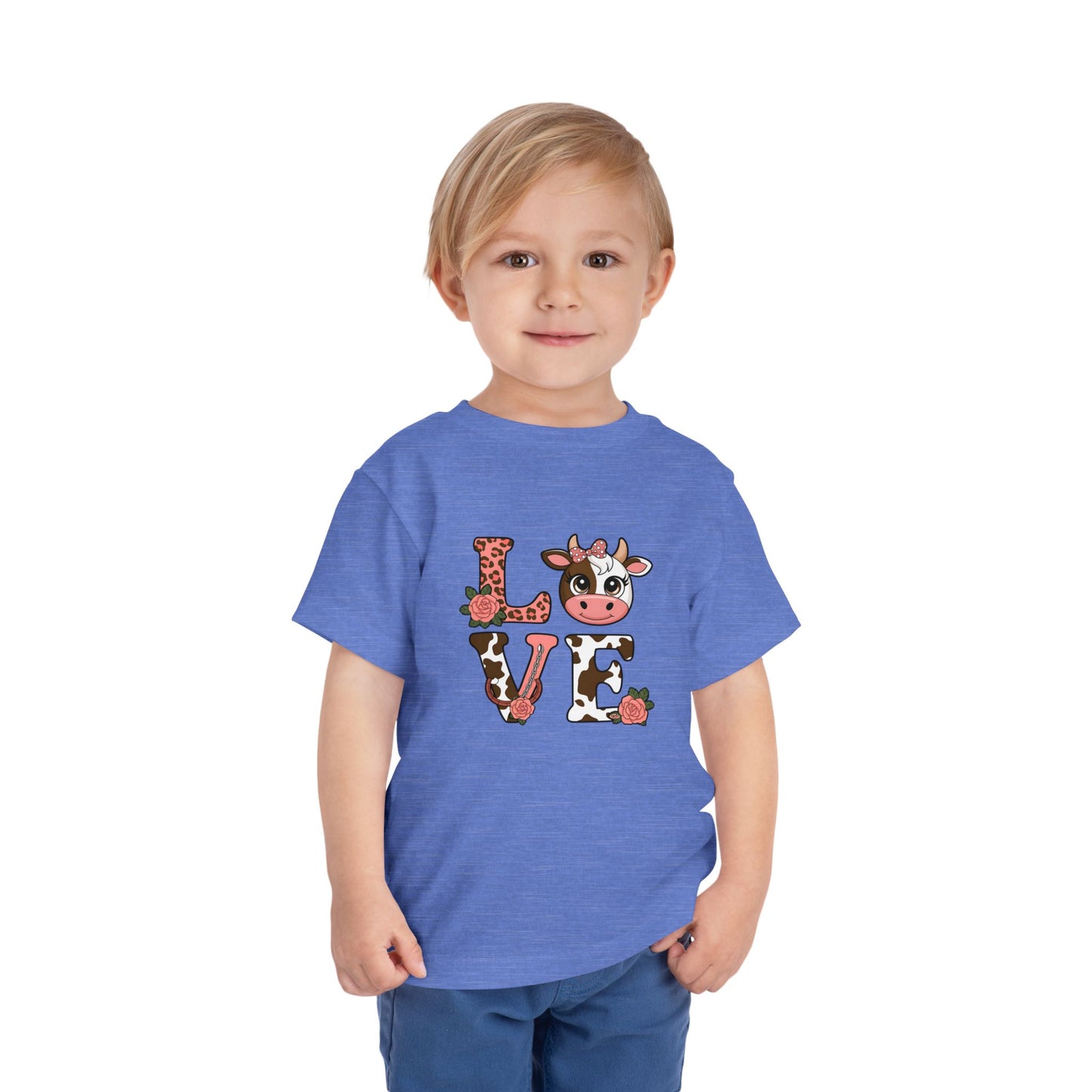 Toddler Cow Valentine Tee