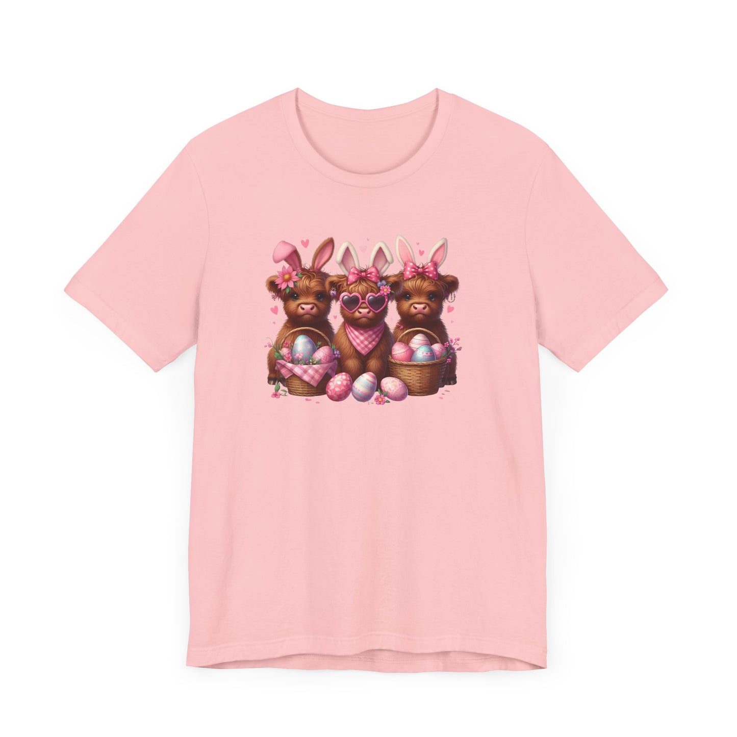 Easter Bunny Cow Unisex Tee