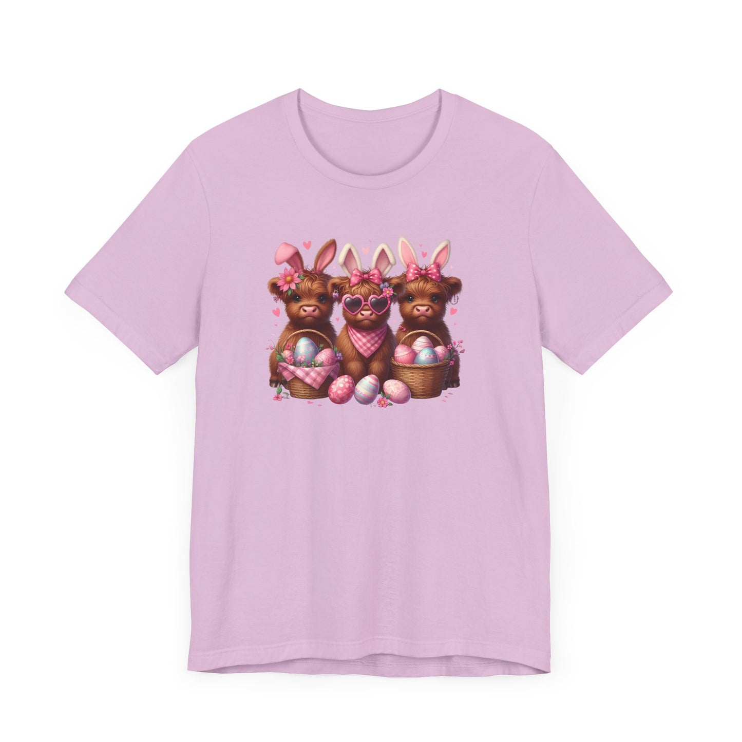 Easter Bunny Cow Unisex Tee