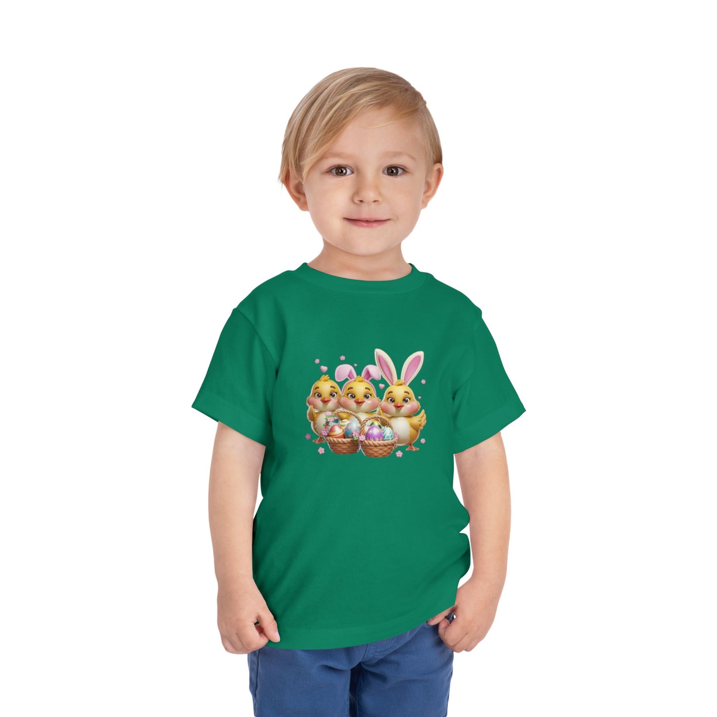 Toddler 3D Easter Chicks Tee