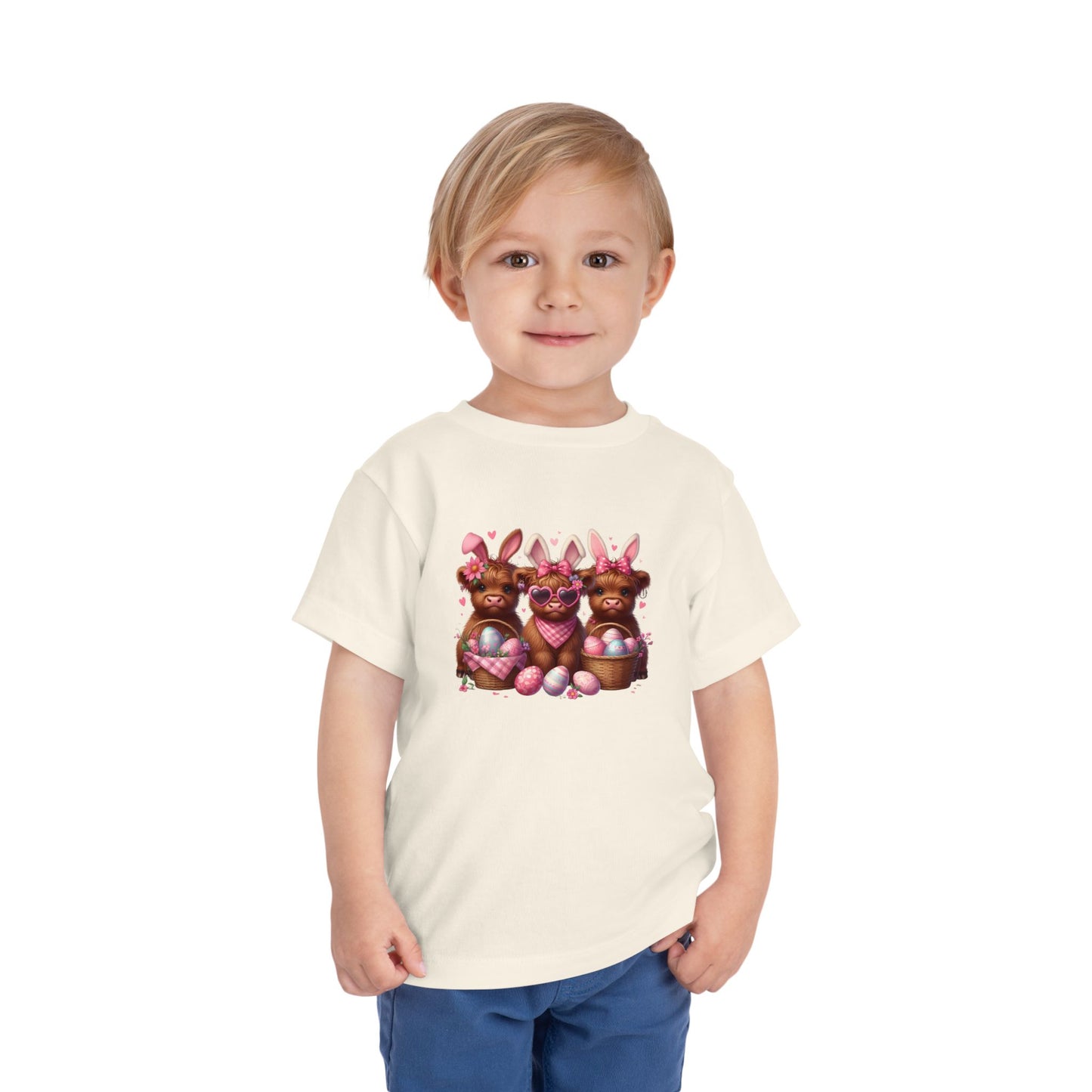 Toddler Easter Baby Cow Tee