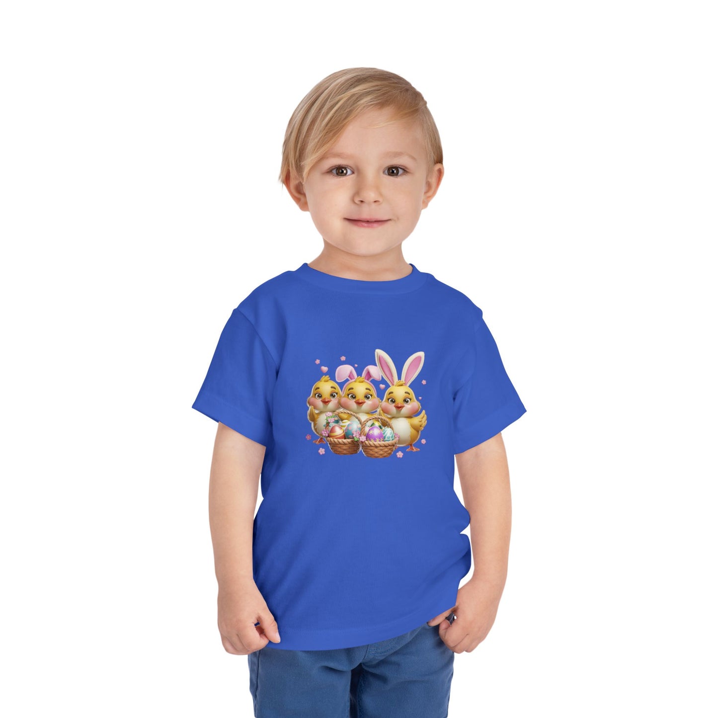 Toddler 3D Easter Chicks Tee