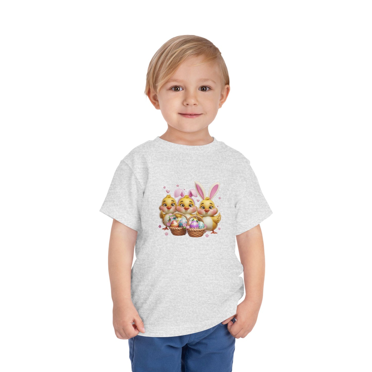 Toddler 3D Easter Chicks Tee