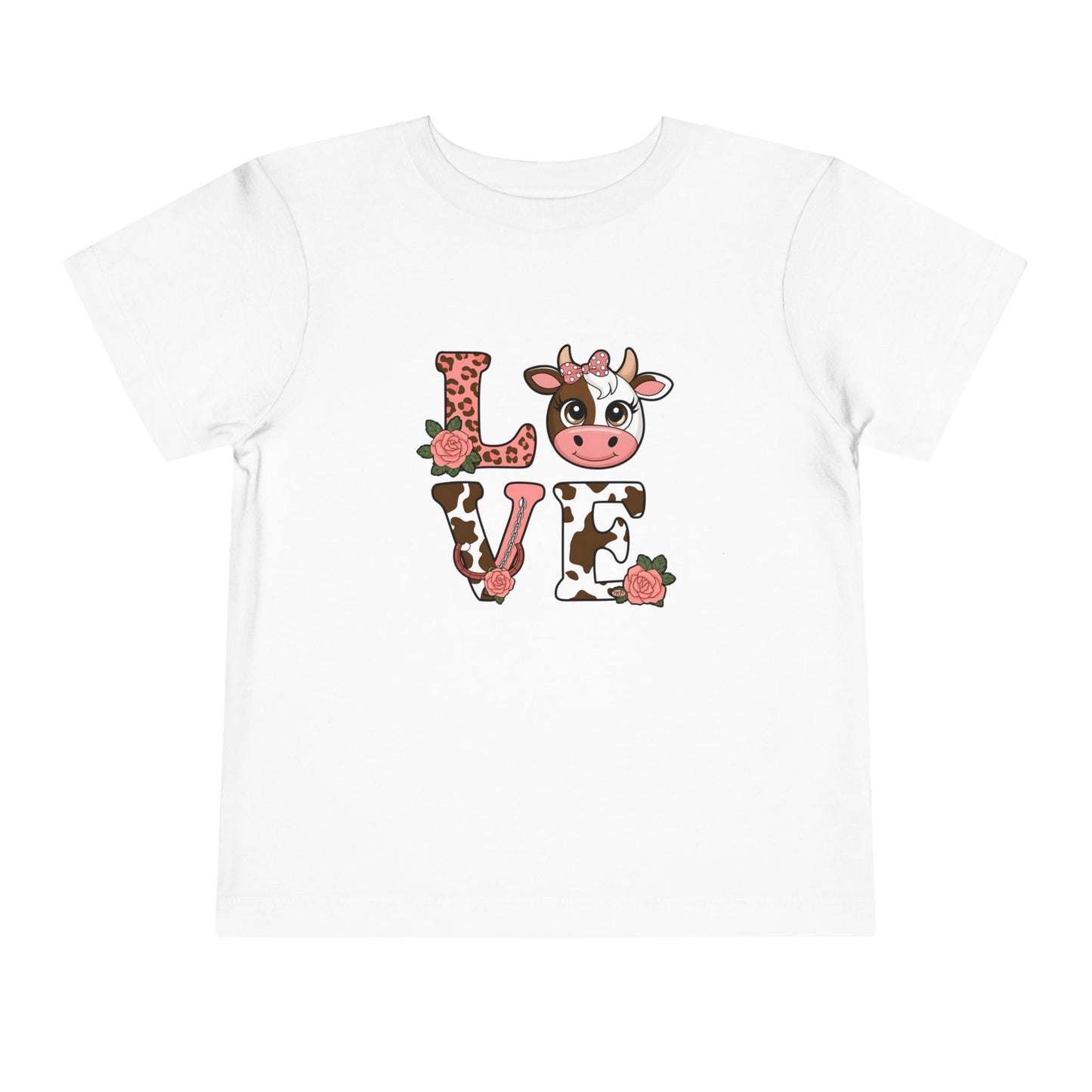Toddler Cow Valentine Tee