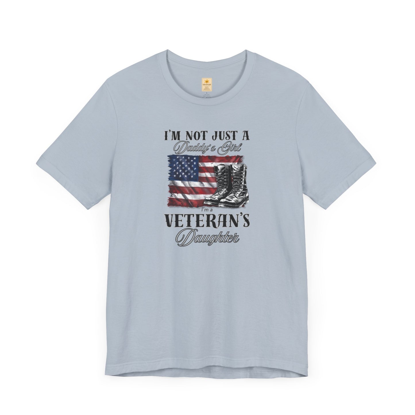 Veteran's Daughter T-Shirt | Patriotic Unisex Tee for Military Families