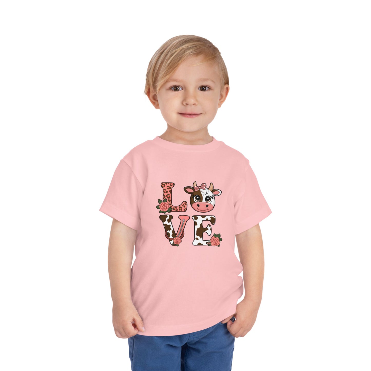 Toddler Cow Valentine Tee