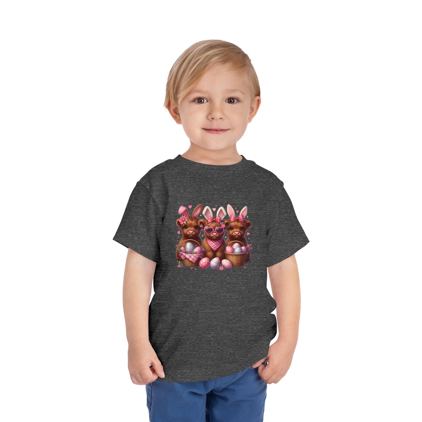 Toddler Easter Baby Cow Tee