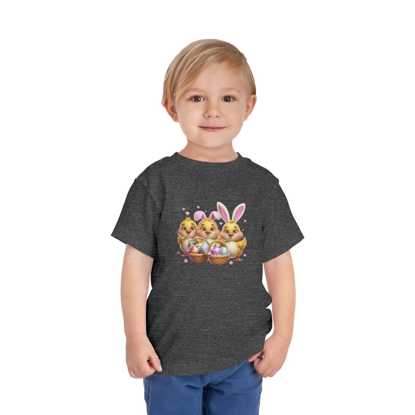 Toddler 3D Easter Chicks Tee