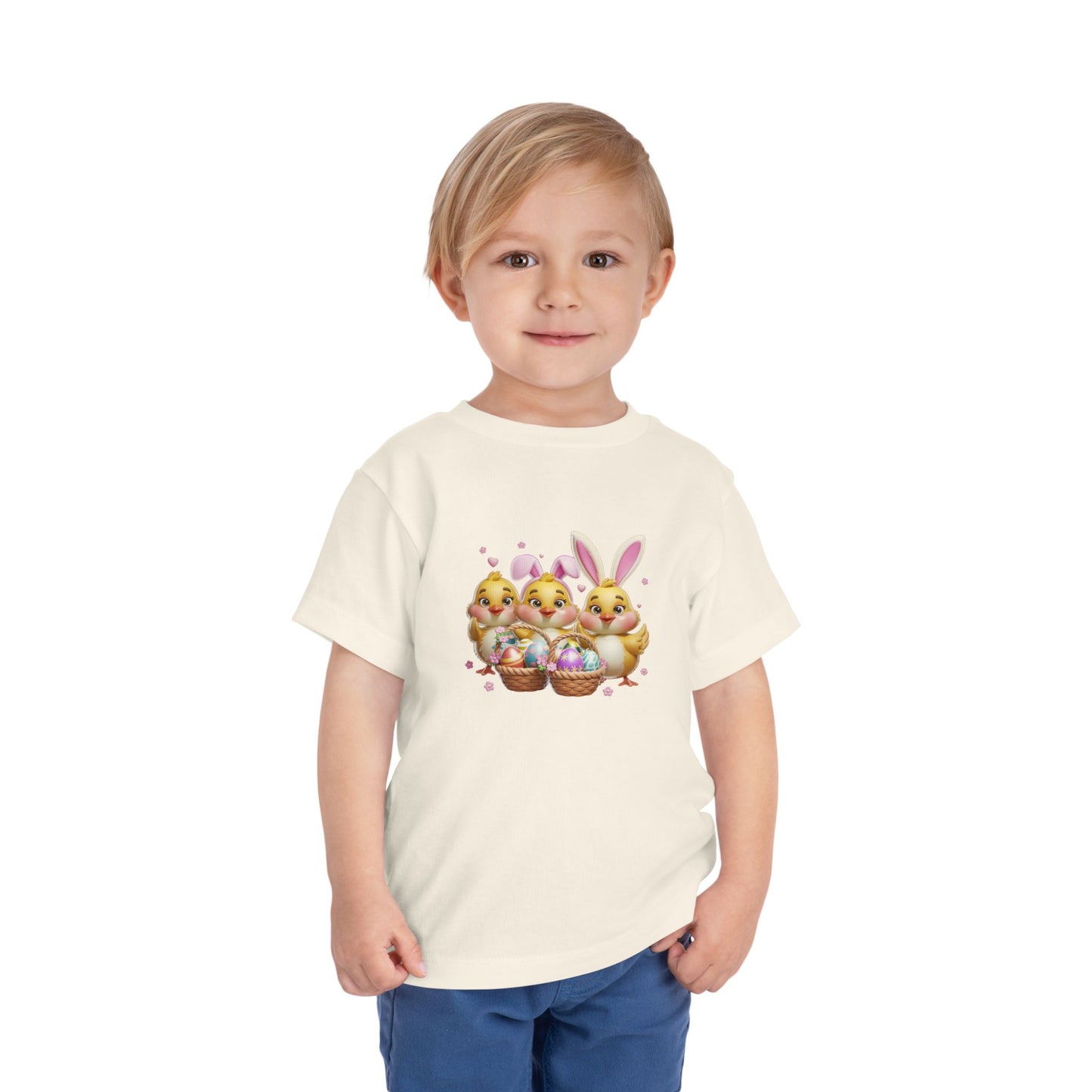 Toddler 3D Easter Chicks Tee