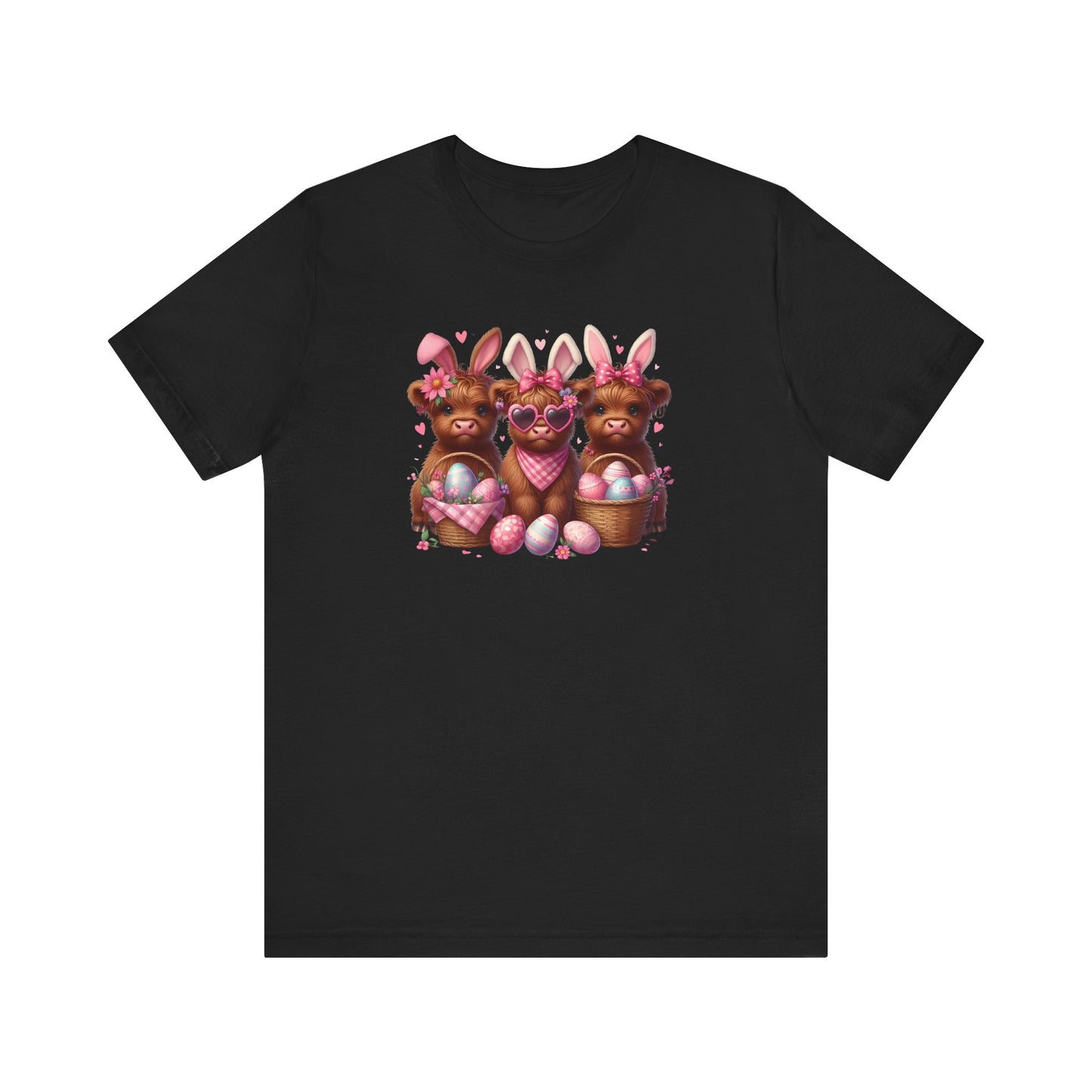 Easter Bunny Cow Unisex Tee