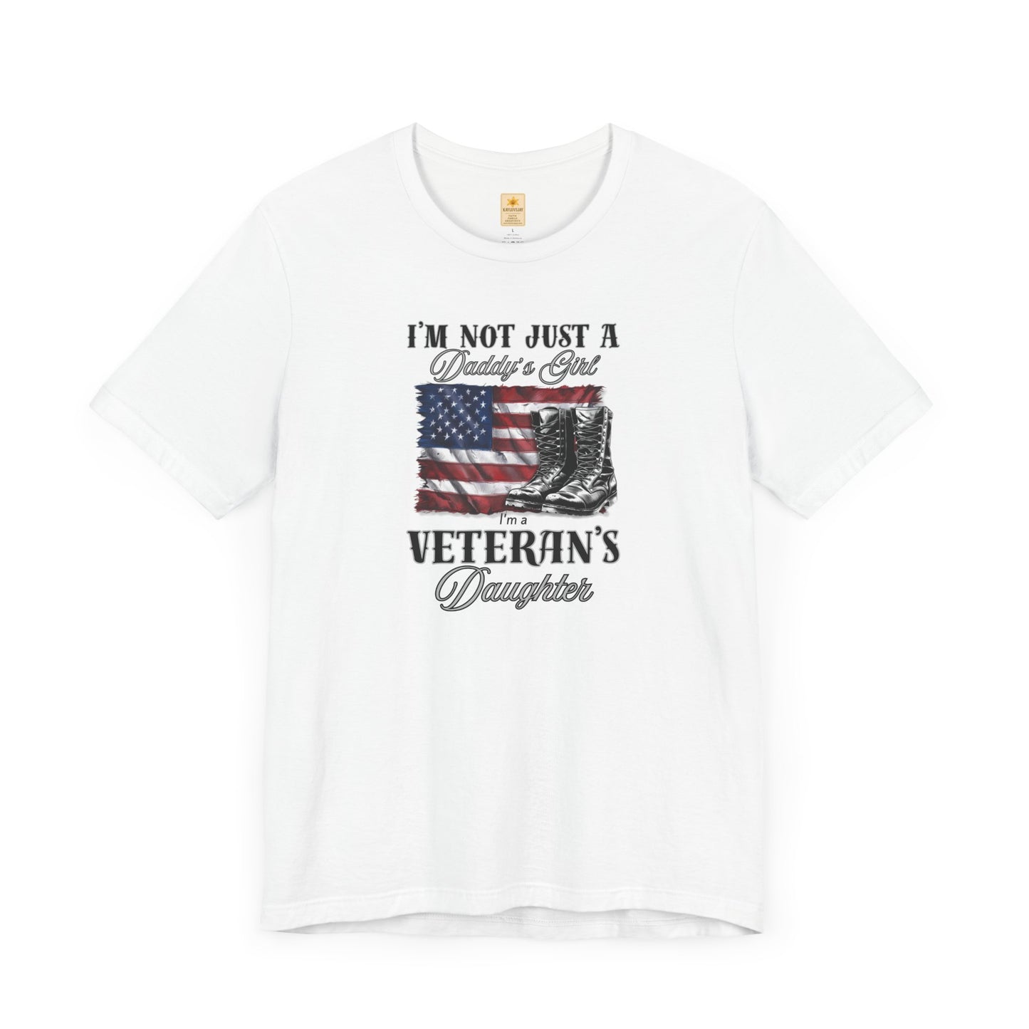 Veteran's Daughter T-Shirt | Patriotic Unisex Tee for Military Families