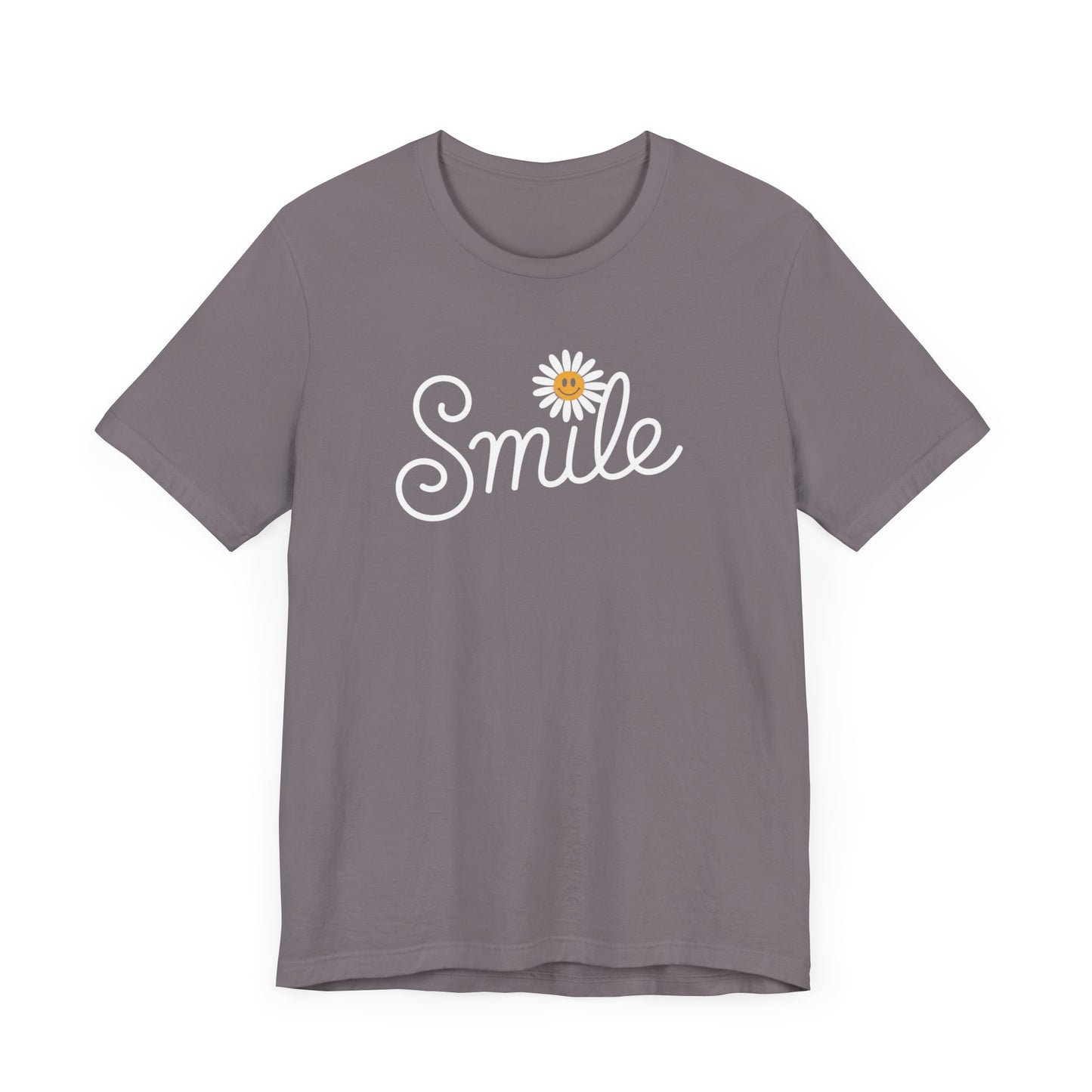 Smile Graphic Unisex Jersey Tee - Casual Comfort for All Occasions