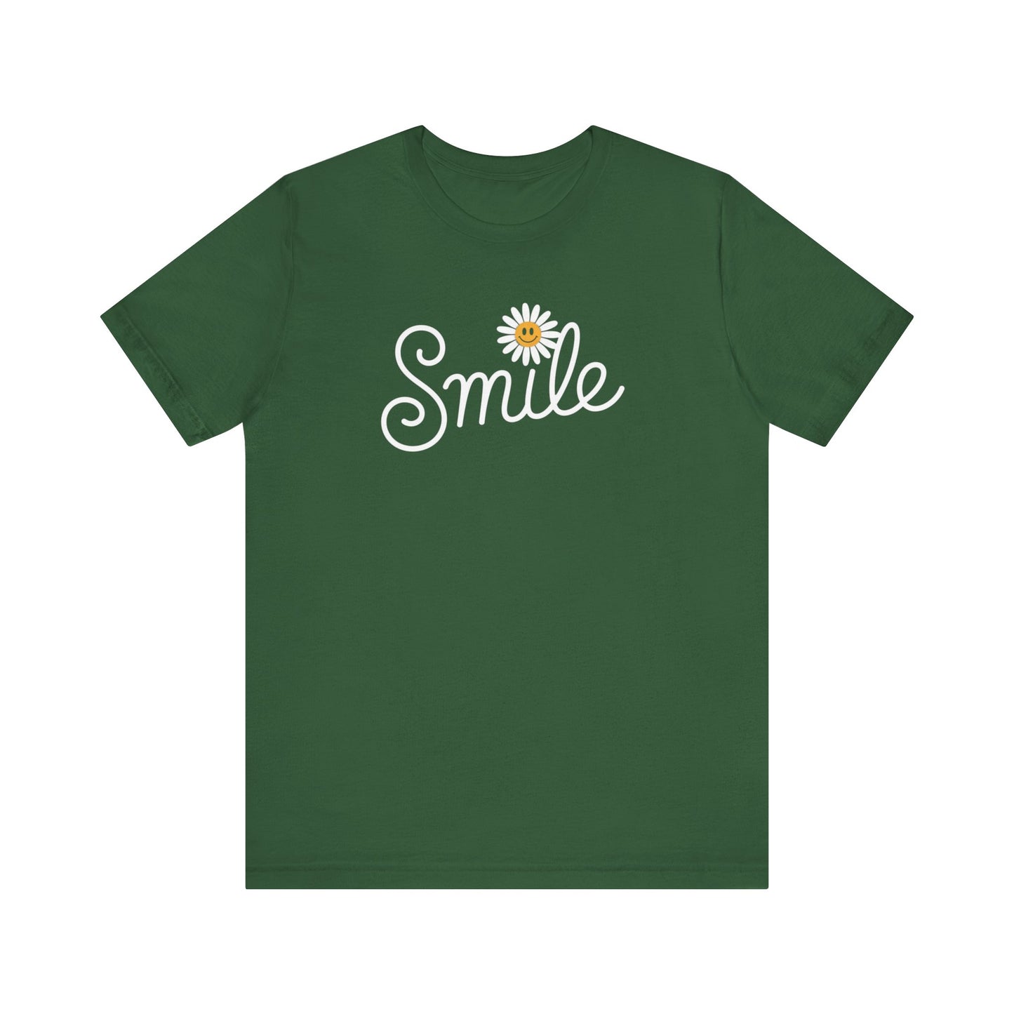 Smile Graphic Unisex Jersey Tee - Casual Comfort for All Occasions