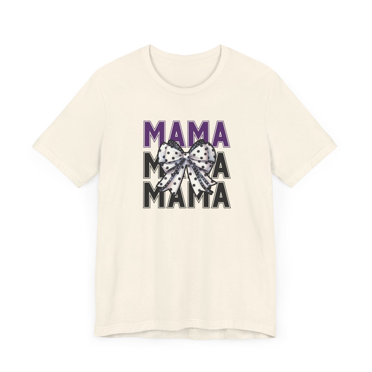 Mama Bow Graphic Tee - Perfect for Moms and Celebrations!