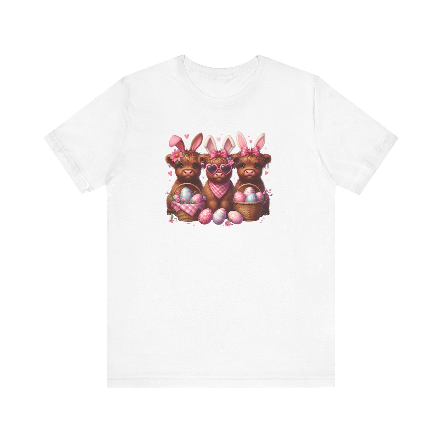 Easter Bunny Cow Unisex Tee