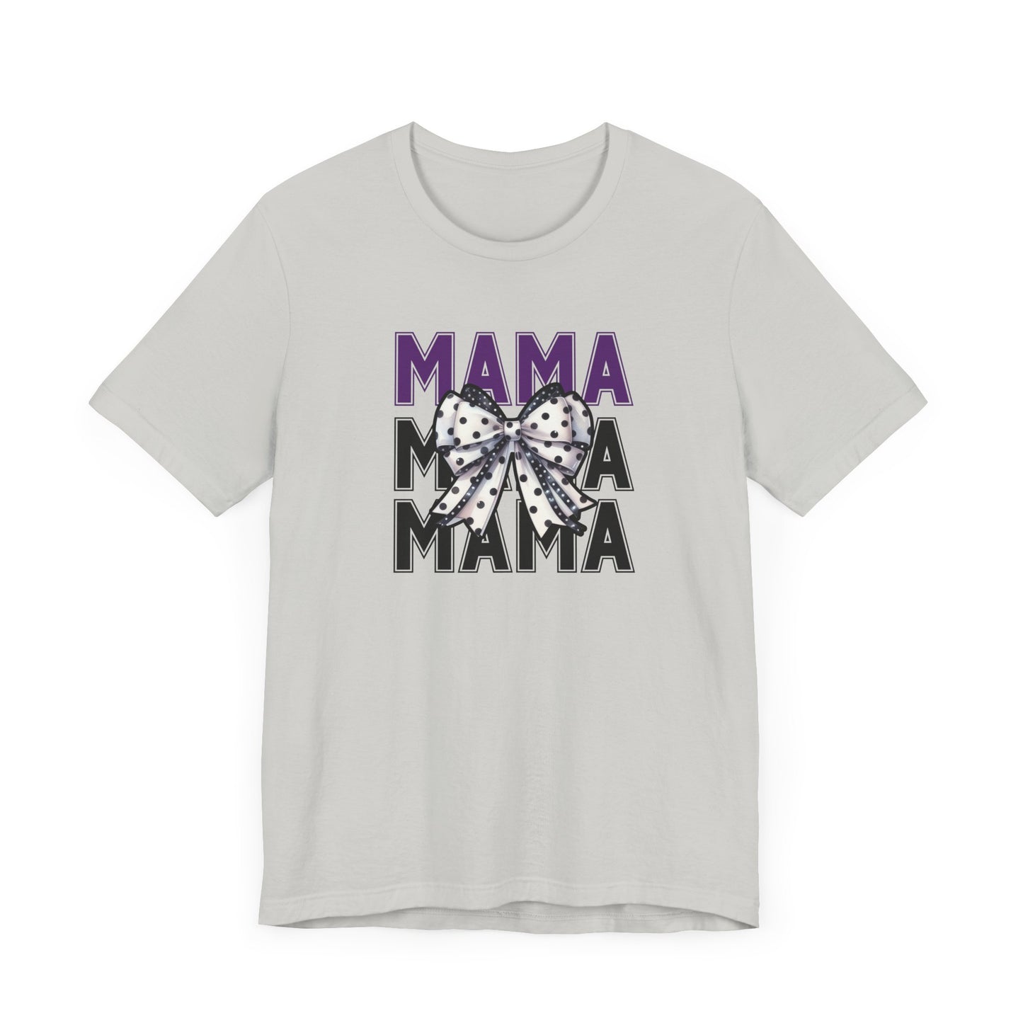 Mama Bow Graphic Tee - Perfect for Moms and Celebrations!