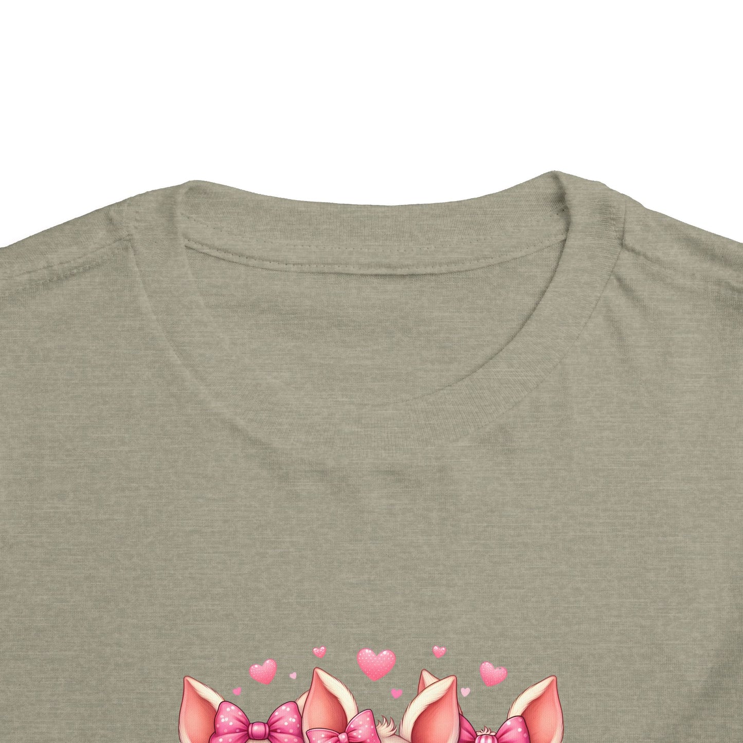 Toddler 3 Baby Pigs Easter Short Sleeve Tee