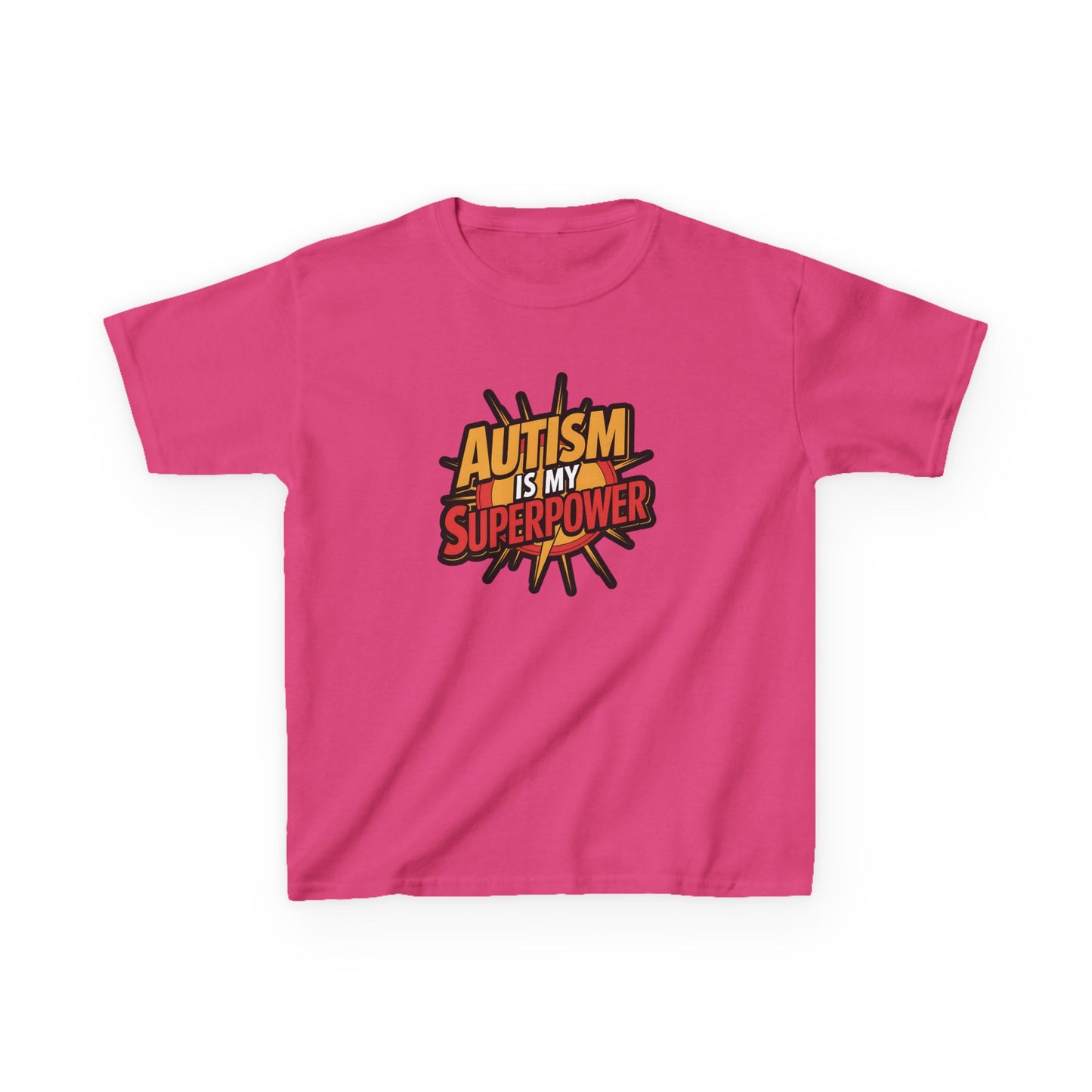 Autism Is My Superpower Kids Cotton Tee