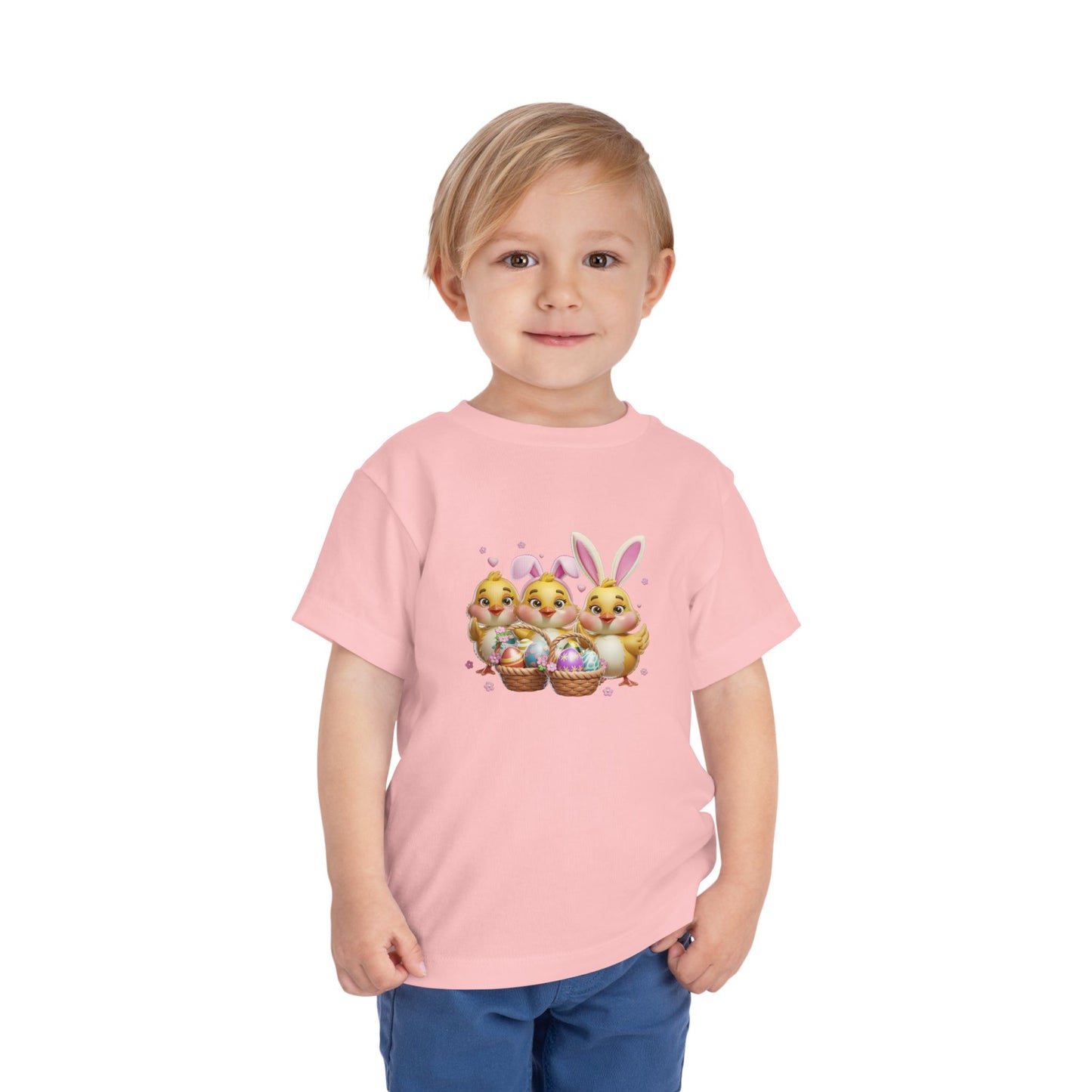Toddler 3D Easter Chicks Tee
