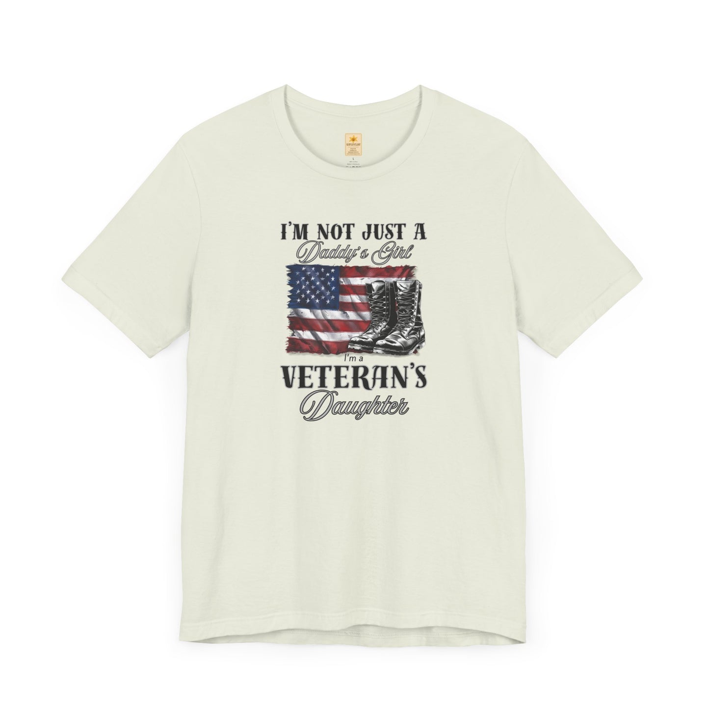 Veteran's Daughter T-Shirt | Patriotic Unisex Tee for Military Families
