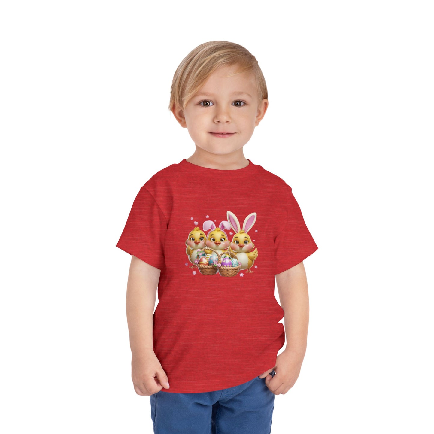 Toddler 3D Easter Chicks Tee