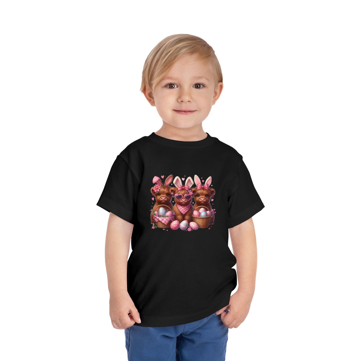 Toddler Easter Baby Cow Tee