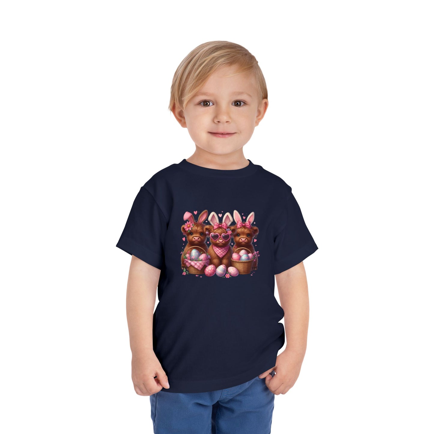 Toddler Easter Baby Cow Tee