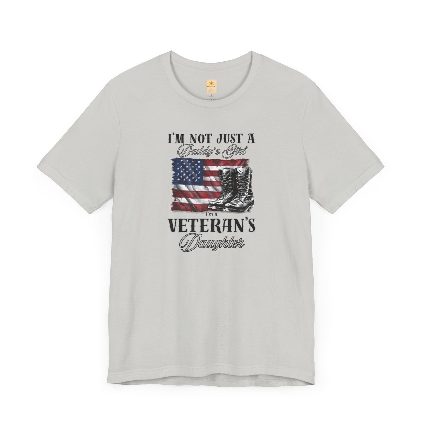 Veteran's Daughter T-Shirt | Patriotic Unisex Tee for Military Families